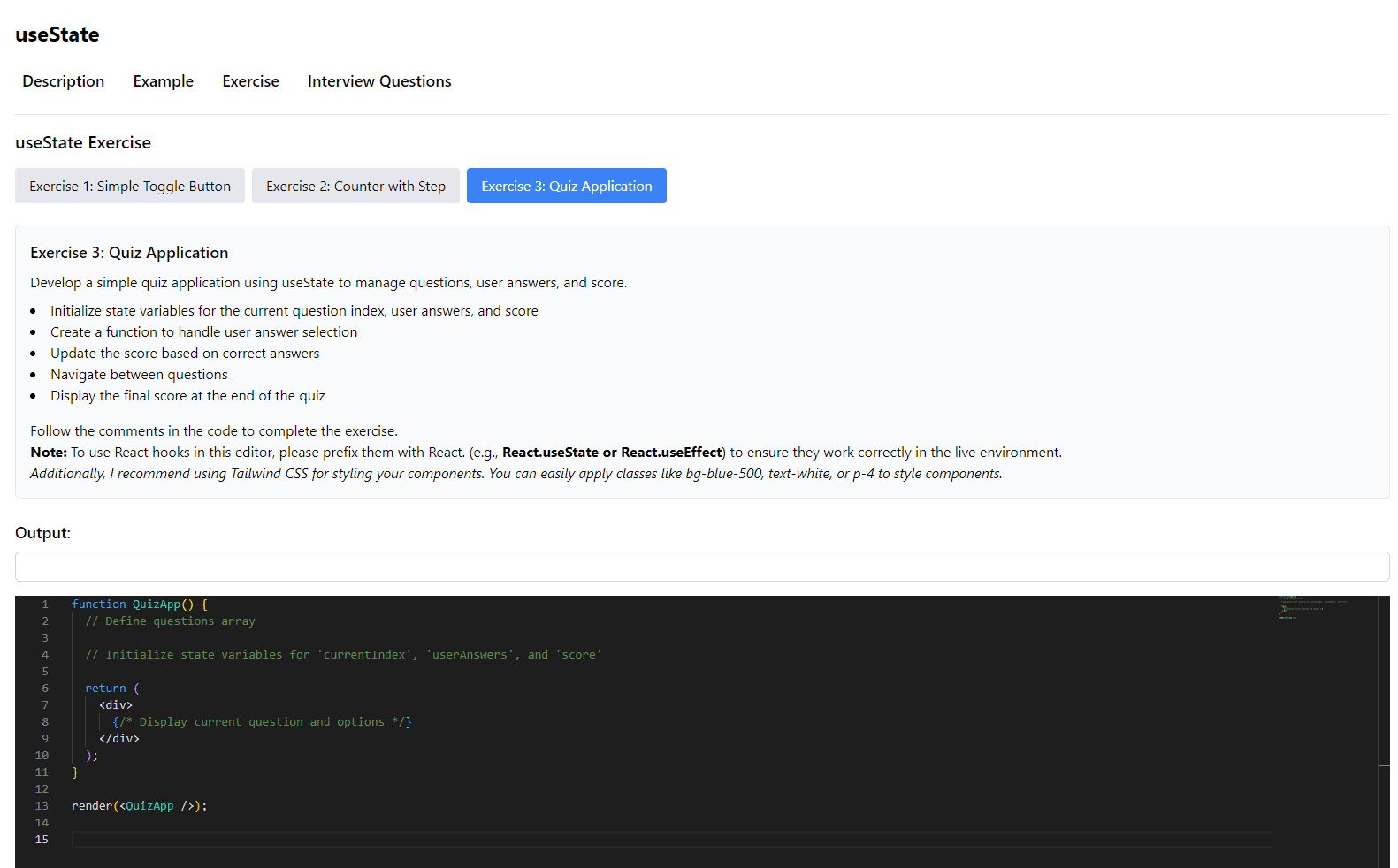 React Hooks Explorer